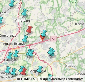 Mappa Largo J. F. Kennedy, 20873 Cavenago di Brianza MB, Italia (6.091)