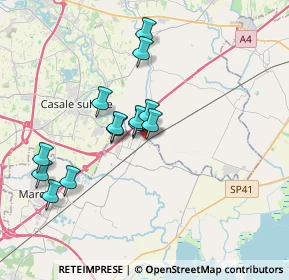 Mappa Via Guglielmo Marconi, 30020 Quarto d'Altino VE, Italia (3.14)