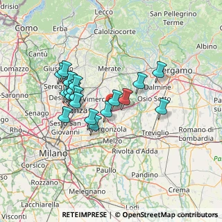 Mappa Via del Luisetto, 20873 Cavenago di Brianza MB, Italia (12.039)