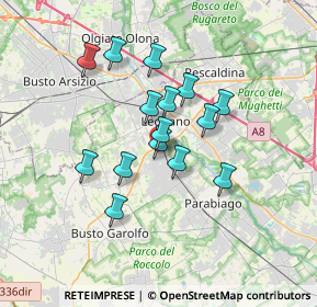 Mappa Via XX Settembre, 20034 San Giorgio su Legnano MI, Italia (2.74467)