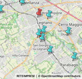 Mappa Via XX Settembre, 20034 San Giorgio su Legnano MI, Italia (2.30364)