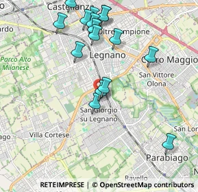 Mappa Via XX Settembre, 20034 San Giorgio su Legnano MI, Italia (2.11313)