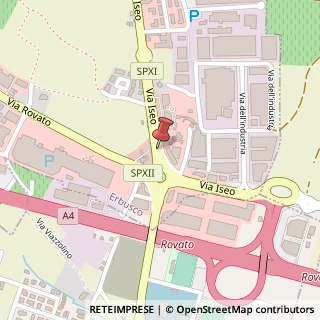 Mappa Via Iseo, 6/A, 25030 Erbusco, Brescia (Lombardia)