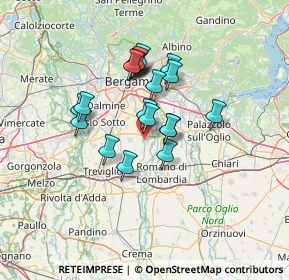 Mappa Piazza Vittorio Emanuele II, 24055 Cologno Al Serio BG, Italia (10.5435)
