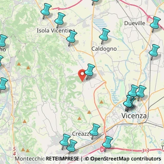 Mappa Via Polo M., 36030 Costabissara VI, Italia (6.5885)