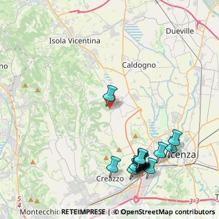 Mappa Via Polo M., 36030 Costabissara VI, Italia (5.21118)
