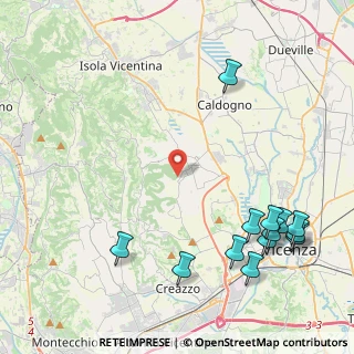 Mappa Via Polo M., 36030 Costabissara VI, Italia (5.64923)