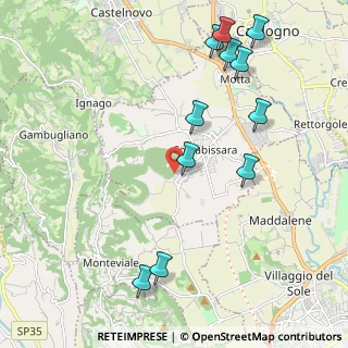 Mappa Via Polo M., 36030 Costabissara VI, Italia (2.40818)