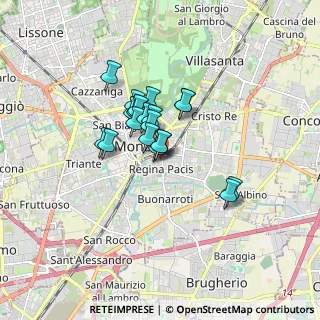 Mappa Via Premuda, 20900 Monza MB, Italia (1.1145)