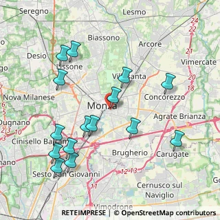 Mappa Via Premuda, 20900 Monza MB, Italia (4.294)