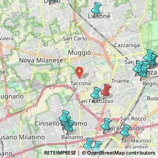 Mappa Piazza Santa Croce, 20835 Muggiò MB, Italia (3.32706)