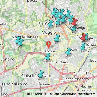 Mappa Piazza Santa Croce, 20835 Muggiò MB, Italia (2.439)