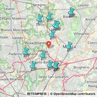 Mappa Piazza Santa Croce, 20835 Muggiò MB, Italia (4.16357)