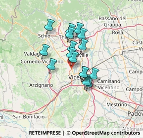 Mappa SP 46, 36100 Vicenza VI (9.70188)