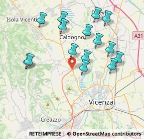 Mappa SP 46, 36100 Vicenza VI (3.92067)