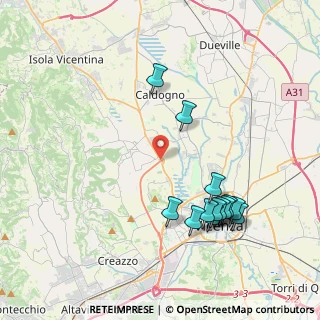 Mappa SP 46, 36100 Vicenza VI (4.28923)