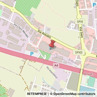 Mappa Via Rovato, 44, 25030 Erbusco, Brescia (Lombardia)