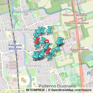 Mappa Via Carlo Maria Maggi, 20037 Paderno Dugnano MI, Italia (0.268)