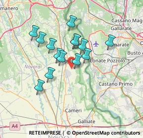 Mappa Strada dei Termini, 28047 Oleggio NO, Italia (5.66786)