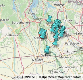 Mappa Strada dei Termini, 28047 Oleggio NO, Italia (10.791)