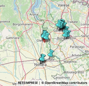 Mappa Strada dei Termini, 28047 Oleggio NO, Italia (11.562)