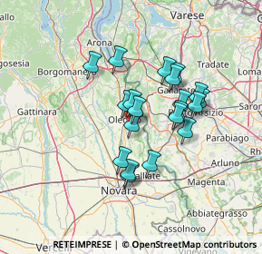 Mappa Strada dei Termini, 28047 Oleggio NO, Italia (10.7965)