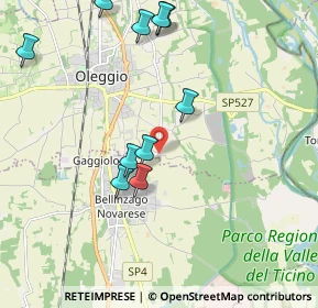 Mappa Strada dei Termini, 28047 Oleggio NO, Italia (2.60769)