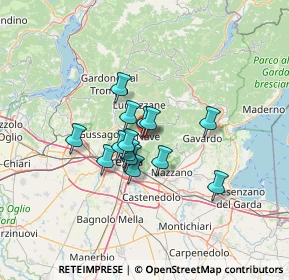 Mappa Via San Francesco, 25075 Nave BS, Italia (8.91571)