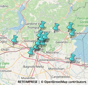 Mappa Via San Francesco, 25075 Nave BS, Italia (10.94143)