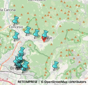 Mappa Via San Francesco, 25075 Nave BS, Italia (5.5055)
