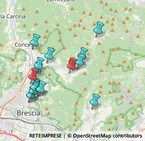 Mappa Via San Francesco, 25075 Nave BS, Italia (3.8975)