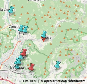 Mappa Via San Francesco, 25075 Nave BS, Italia (5.25417)