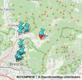 Mappa Via San Francesco, 25075 Nave BS, Italia (4.57923)