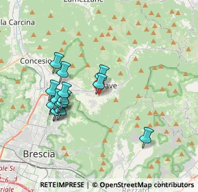 Mappa Via San Francesco, 25075 Nave BS, Italia (3.35133)