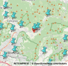 Mappa Via San Francesco, 25075 Nave BS, Italia (6.44)