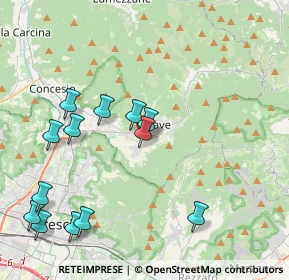 Mappa Via San Francesco, 25075 Nave BS, Italia (4.58)