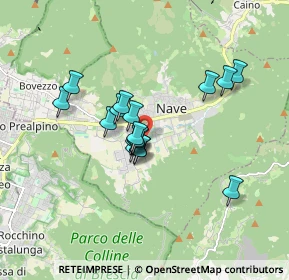 Mappa Via San Francesco, 25075 Nave BS, Italia (1.30118)