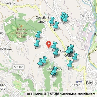 Mappa Strada Cantone Bonino, 13900 Biella BI, Italia (0.9305)