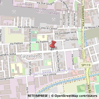 Mappa Via Alessandro Volta, 239, 20030 Senago, Milano (Lombardia)