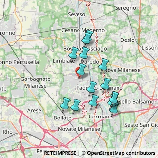 Mappa Via Guglielmo Marconi, 20030 Senago MI, Italia (3.30933)
