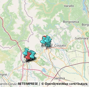 Mappa Via Santuario di Oropa, 13900 Biella BI, Italia (14.153)