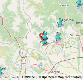 Mappa Via Santuario di Oropa, 13900 Biella BI, Italia (31.025)