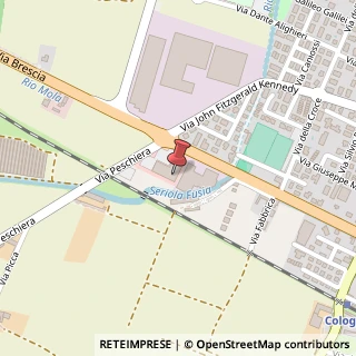 Mappa Via Peschiera, 25033 Cologne, Brescia (Lombardia)