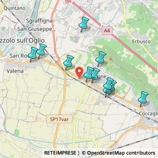 Mappa Via Peschiera, 25033 Cologne BS, Italia (1.80455)