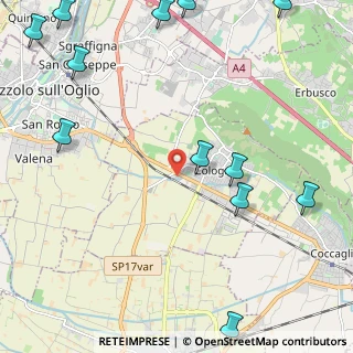 Mappa Via Peschiera, 25033 Cologne BS, Italia (3.21083)