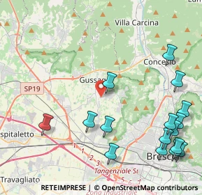 Mappa Via Pianette, 25064 Gussago BS, Italia (5.52625)