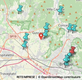 Mappa Via Pianette, 25064 Gussago BS, Italia (5.12286)