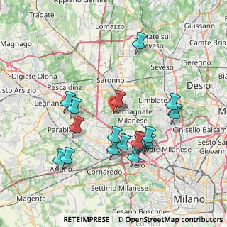 Mappa Via Giovanni Verga, 20045 Lainate MI, Italia (7.53882)