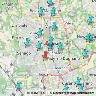 Mappa Via Giacomo Brodolini, 20037 Paderno Dugnano MI, Italia (2.7245)