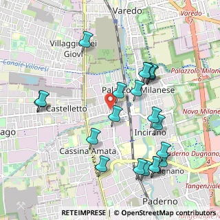 Mappa Via Giacomo Brodolini, 20037 Paderno Dugnano MI, Italia (1.0735)